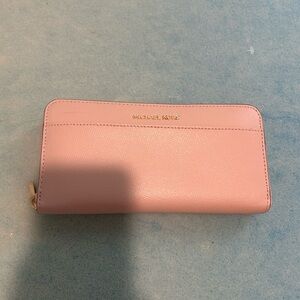 Michael Kors Pink Leather Wallet